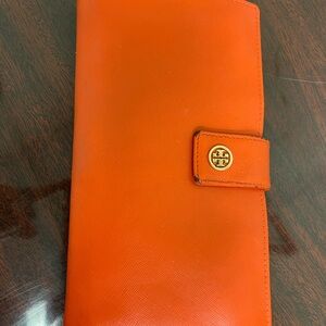 Tory Burch Orange Wallet